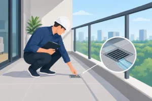 How to Assess Balcony Drainage Before Handover