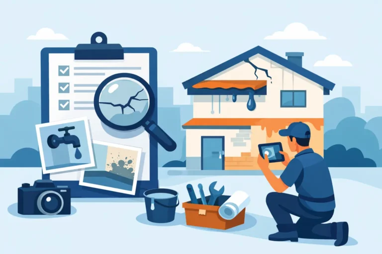 How to Document Property Defects for Repair