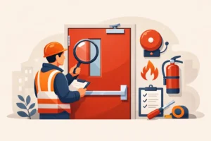 How to Inspect Fire Doors Before Handover