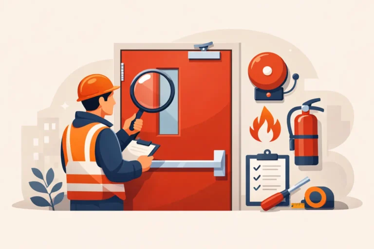 How to Inspect Fire Doors Before Handover