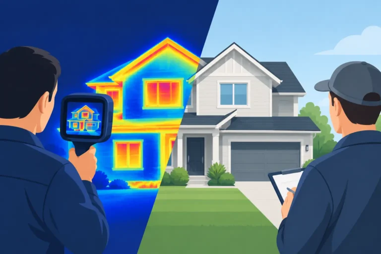 Thermal Imaging Versus Visual Inspection for Homes